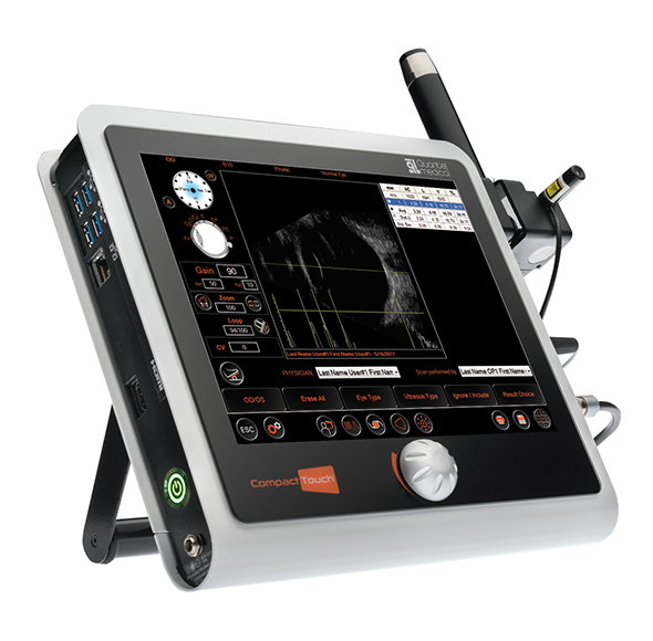 Compact Touch Quantel 초음파안구검사기